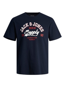 T-shirt męski JackJones JJELOGO TEE SS O-NECK 2 COL SS24 SN r.S