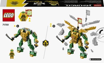 LEGO NINJAGO Битва Ллойда с роботом EVO 71781