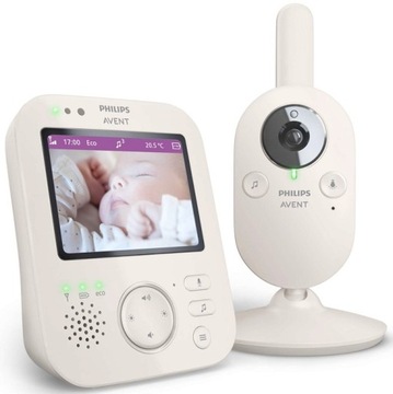 Niania elektroniczna Philips Avent SCD891 odcienie brązu i beżu