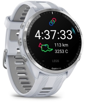 Garmin Forerunner 965 белоснежный/пудровый серый