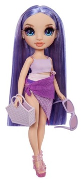 КУКЛА RAINBOW HIGH VIOLET WILLOW SWIM AND STYLE + АКСЕССУАРЫ