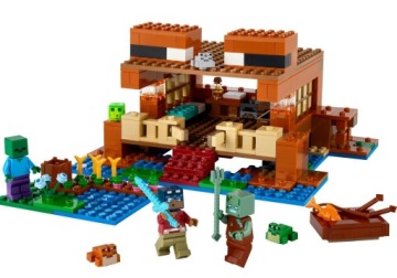 LEGO Minecraft Домик лягушки 21256