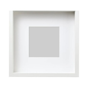 IKEA RIBBA SANNAHED рамка біла глибока 25x25 см