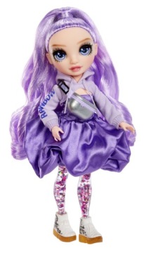 Rainbow High Модна Лялька Viola Sparkle Shine Фіолетова Fashion Аксесуари