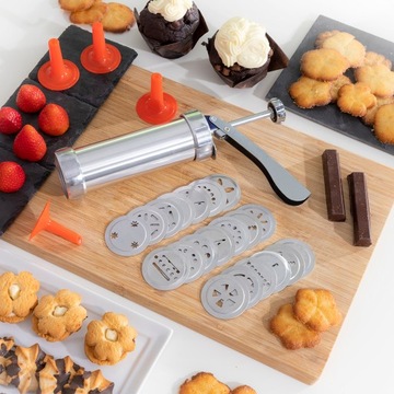 DEKORATOR TORTÓW CIAST MASZYNA DO ROBIENIA CIASTEK InnovaGoods
