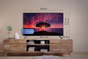 KIVI 40F740NB 40-дюймовый светодиодный телевизор AndroidTV WiFi FULL HD SMART