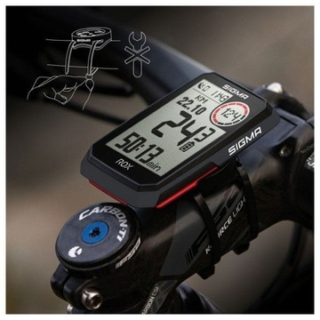 ФИРМЕННАЯ НАВИГАЦИЯ SIGMA ROX 4.0 ANT+ BLUETOOTH GPS ВЫСОТА PLMENU