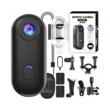 KAMERA SPORTOWA FULL HD 20 MPX Z Wi-Fi I MAGNETYCZNYM MOCOWANIEM