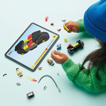 LEGO CITY 60410 ПОЖАРНО-СПАСАТЕЛЬНЫЙ МОТОЦИКЛ