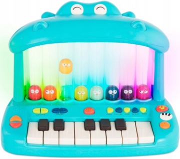 Синтезатор Піаніно Піаніно інтерактивне для Дітей B.Toys Бегемот 12+m