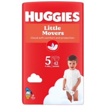 Підгузки HUGGIES Little Movers 5 11-25 кг (42 шт.)