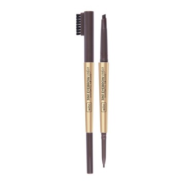 Wibo 3in1 Eyebrow Stylist kredka do brwi z grzebykiem 2 Dark Brown P1