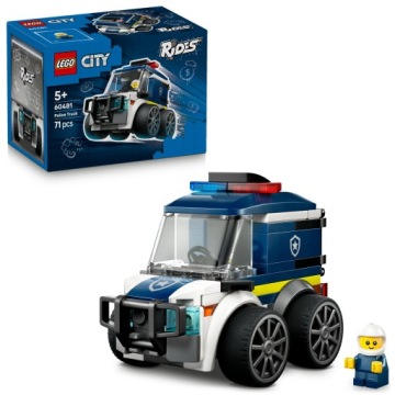 LEGO CITY 60481 транспортні засоби вантажівка поліцейська