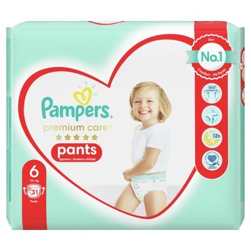 Подгузники Pampers Pants Premium Care, размер 6, 93 шт., отличное качество.