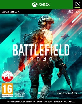 Игра, Battlefield 2042 Xbox Series X, НОВЫЙ ОРИГИНАЛ