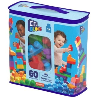 Fisher-Price Велика сумка з кубиками 60 шт. DCH55