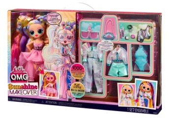 LOL OMG SURPRISE DOLL SUNSHINE STELLAR GURL СТИЛИСТ