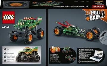 LEGO Technic Monster Jam Дракон 42149