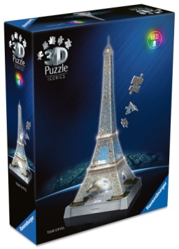 Ravensburger Iconics: Ейфелева вежа (Серія нічна)