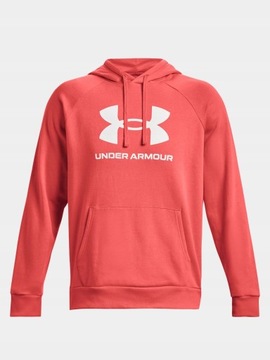 BLUZA MĘSKA Z KAPTUREM UNDER ARMOUR DRESOWA SPORTOWA BAWEŁNA 1379758