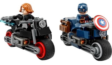 LEGO MARVEL 76260 МОТОЦИКЛЫ ЧЕРНАЯ ВДОВА