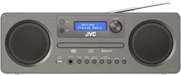 Плеер JVC «Все в одном», радио DAB+, радио, Bluetooth, AUX, USB-пульт дистанционного управления