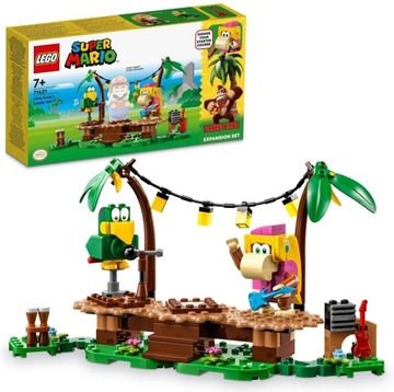 РАСШИРЕННЫЙ НАБОР LEGO SUPER MARIO DIXIE KONG CONCERT JUNGLE CONCERT 71421