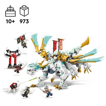 LEGO Bricks Ninjago 71786 Ледяной дракон Зейна