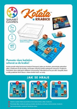 KOTEŁKI SMART GAMES IUVI Gra logiczna dla dzieci od 7 lat WERSJA POLSKA