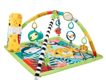 Fisher-Price Mata edukacyjna 3w1 Las tropikalny HJW08