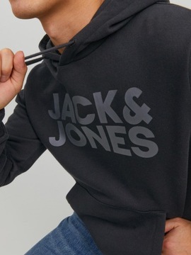 Jack&Jones Bluza Corp 12152840 Czarny Standard Fit