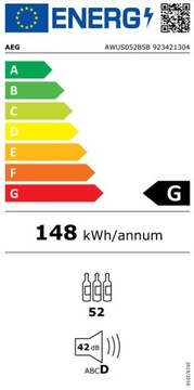 Chłodziarka do wina AEG AWUS052B5B