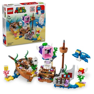 LEGO Super Mario 71432 Dorrie i przygody wraku