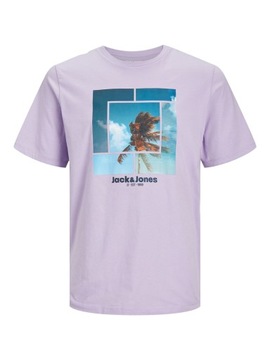 Koszulka T-shirt męski JackJones JJCELLOX TEE SS CREW NECK r. S