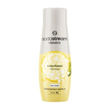 Syrop SodaStream Elderflower Zero 440 ml