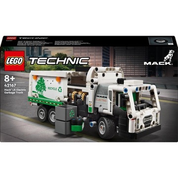 LEGO Technic Mack LR Elektryczna śmieciarka 42167 NOWOŚĆ! SZYBKO!