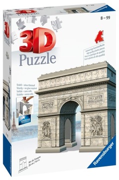Ravensburger Puzzle 3D Łuk triumfalny 3D 216