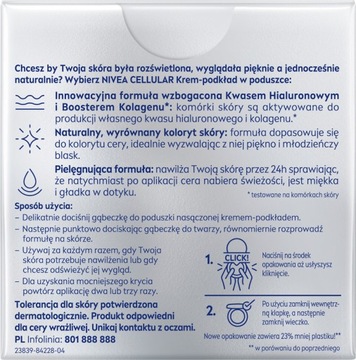 NIVEA Cellular Expert Finish 3in1 CARE крем НАТУРАЛЬНАЯ тональная основа 02 MITTEL MIX