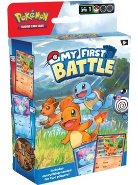 Gra karciana Pokémon TCG: My first Battle Charmander vs Squirtle