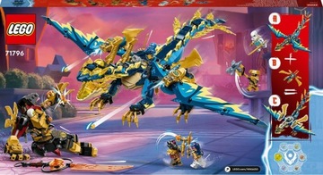 LEGO NINJAGO 71796 Элементальный дракон против мех...