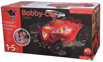 Классический райд-он BIG Bobby Car со светящимся звуковым сигналом