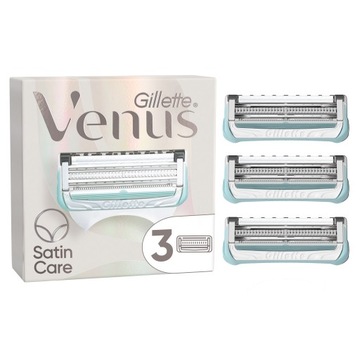 Gillette Venus Satin Care для кожи на лобке, наполнитель для кожи на лобке, 3 шт.