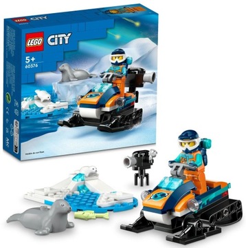 LEGO City 60376 Арктический снегоход