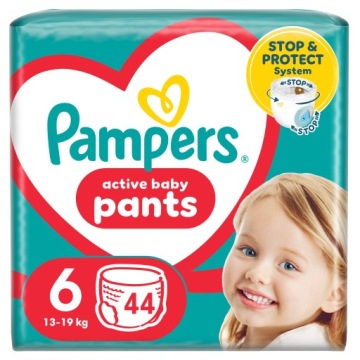 PAMPERS Трусики-підгузки Штани 6 Extra Large 44 шт.