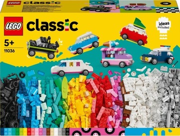 LEGO Classic 11036 Kreatywne pojazdy
