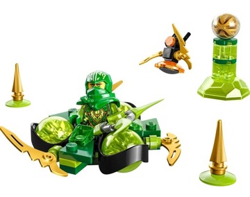 LEGO NINJAGO LLOYD'S DRAGON POWER SPINJITZU ROTATION 717