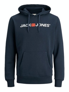 Jack&Jones Bluza Corp Old Logo 12137054 Granatowy Regular Fit