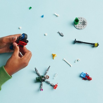 LEGO Marvel 76275 «Человек-паук против погони на мотоцикле» Аксессуары для Док Ок