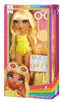 КУКЛА RAINBOW HIGH SUNNY MADISON SWIM AND STYLE + АКСЕССУАРЫ