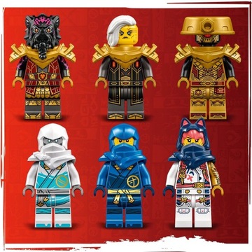 LEGO NINJAGO 71796 Элементальный дракон против мех...